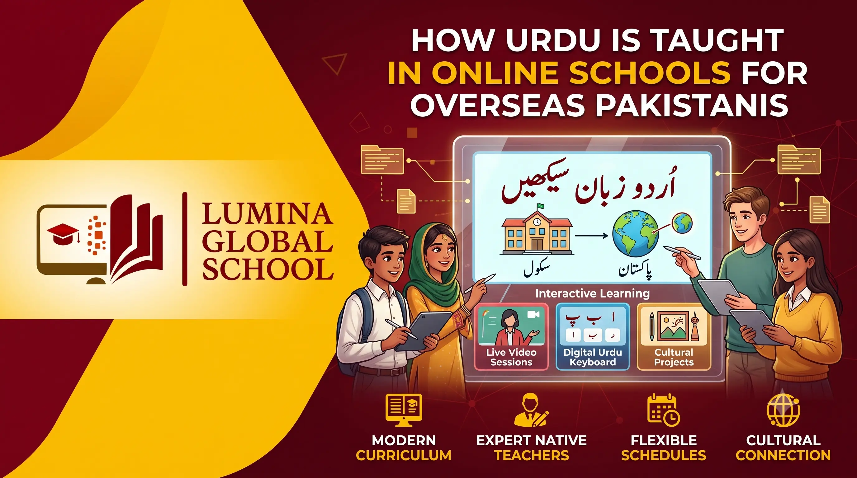 How Urdu is Taught in Online Schools for Overseas Pakistanis